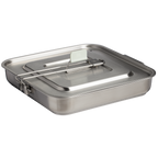 The Wildfare Pro Square Pan Cookset 5-piece set | 2 QT